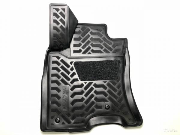 Коврики в салон Toyota Land Cruiser PRADO 120 (Тойота Ленд Крузер Прадо 120)3D с бортиком